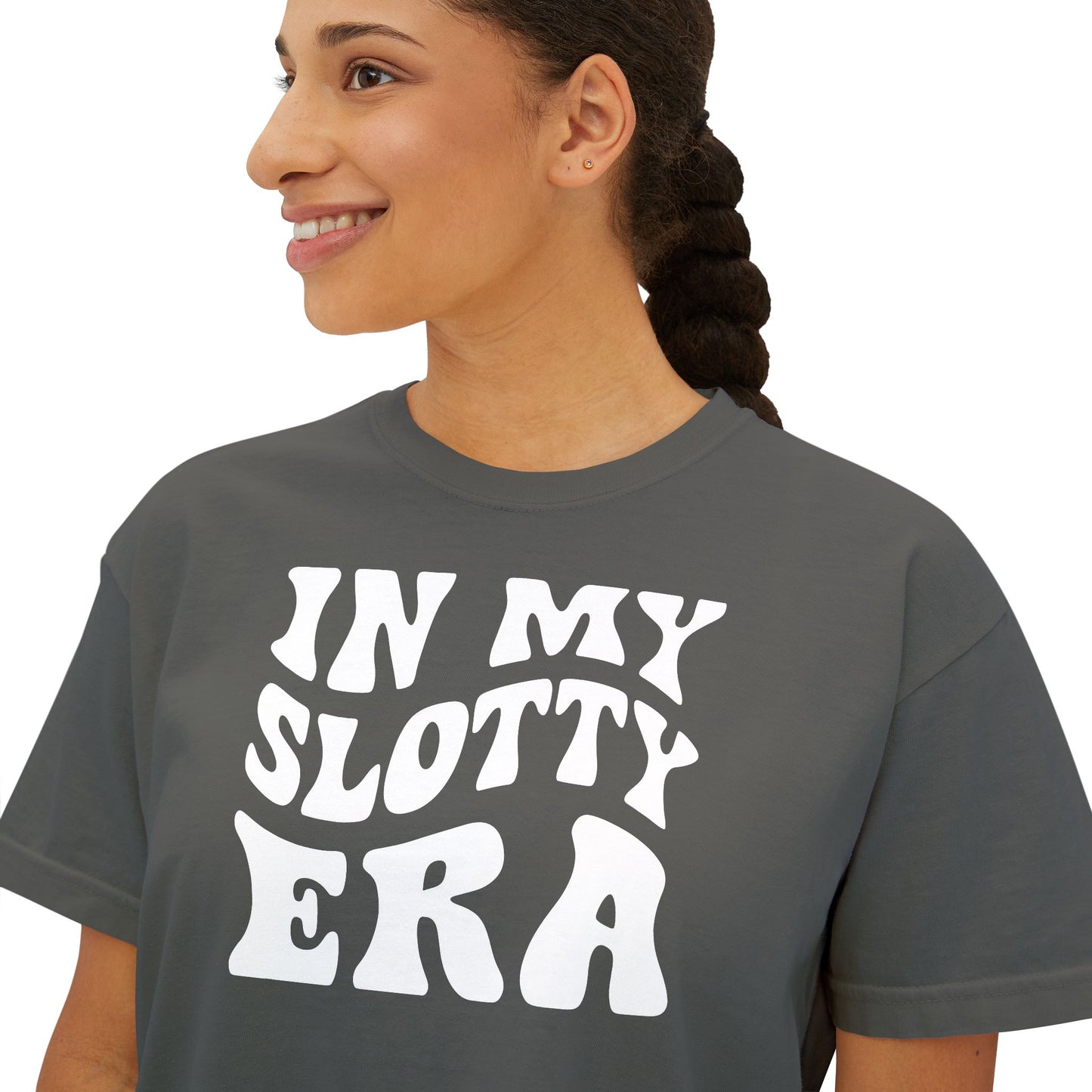 In My Slotty Era Women's Boxy Tee