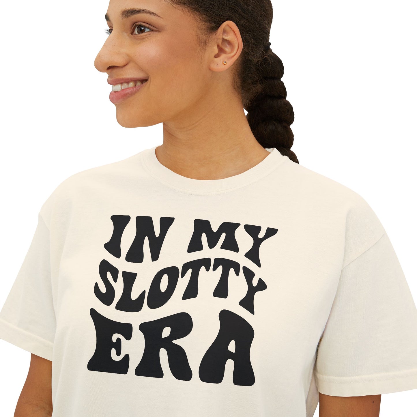 In My Slotty Era Women's Boxy Tee